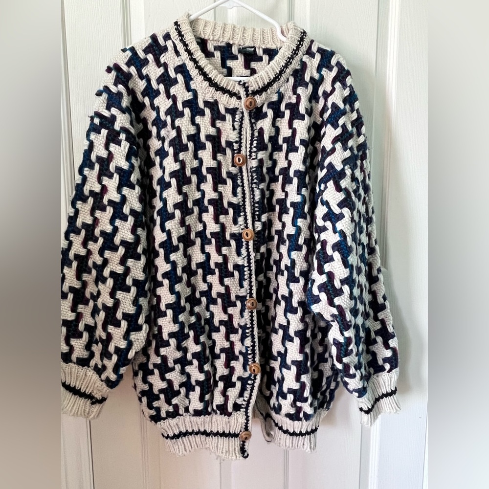 Wool cardigan